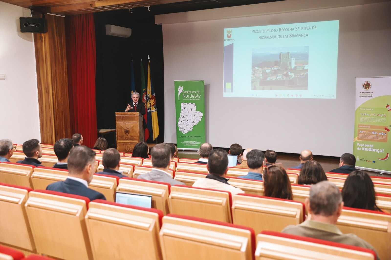 Resíduos do Nordeste apresentou Projecto-piloto para incentivar à “recolha selectiva de biorresíduos”