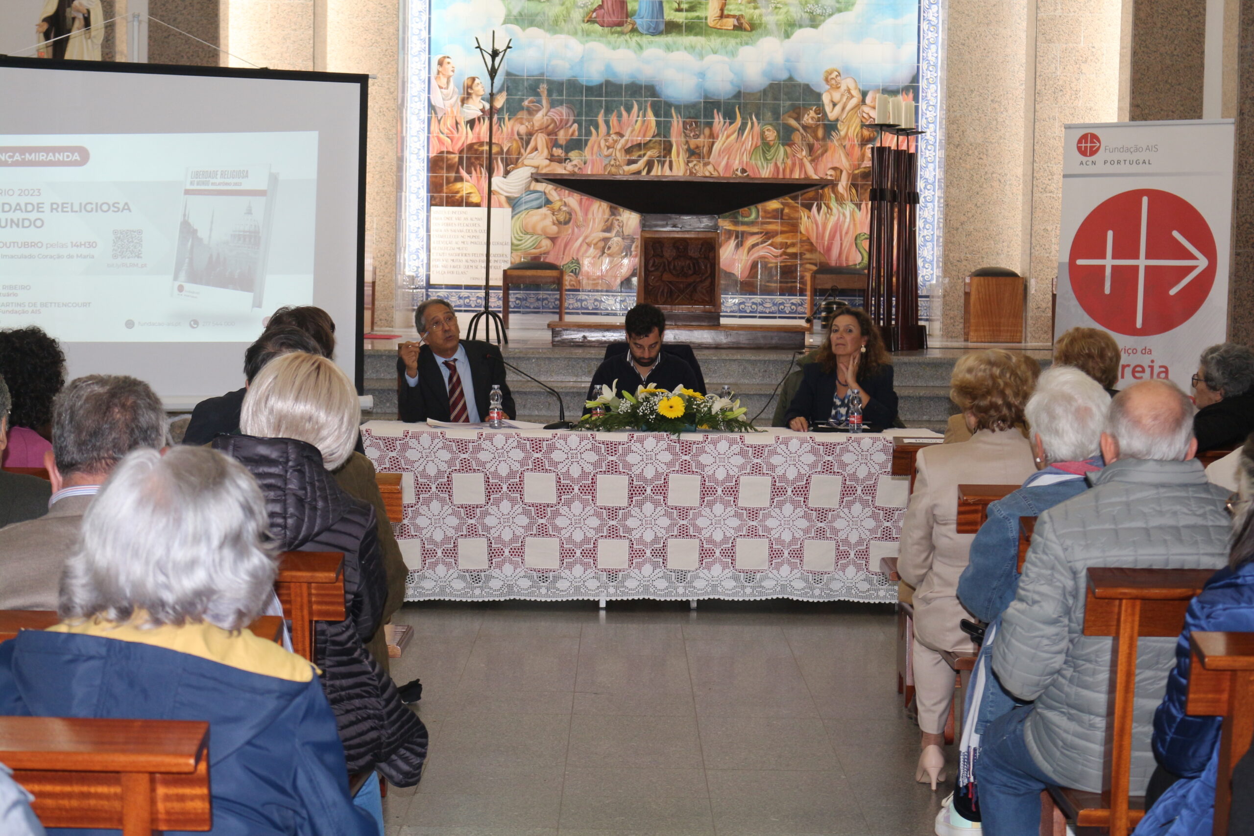 Relatório anual da liberdade religiosa foi apresentado pela Fundação Pontifícia à Igreja que Sofre em Cerejais