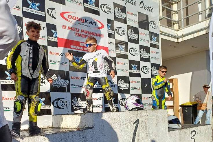 Motociclismo: Martim Vaz é campeão nacional de Minivelocidade IMR90