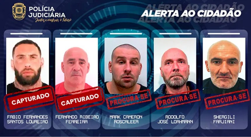 Um dos evadidos do Estabelecimento Prisional de Vale de Judeus foi recapturado em Trás os Montes