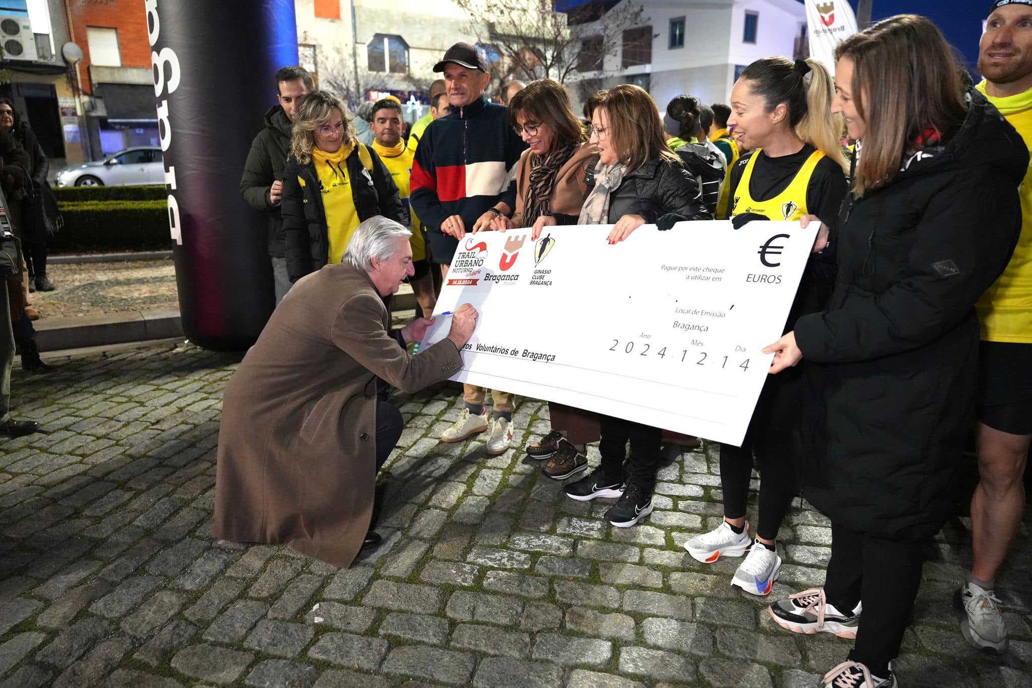 Atletismo: Trail Urbano Solidário apoia Associação Humanitária dos Bombeiros Voluntários de Bragança