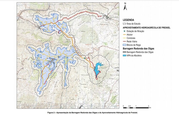 Construção da barragem Redonda das Olgas deverá avançar finalmente no início de 2025