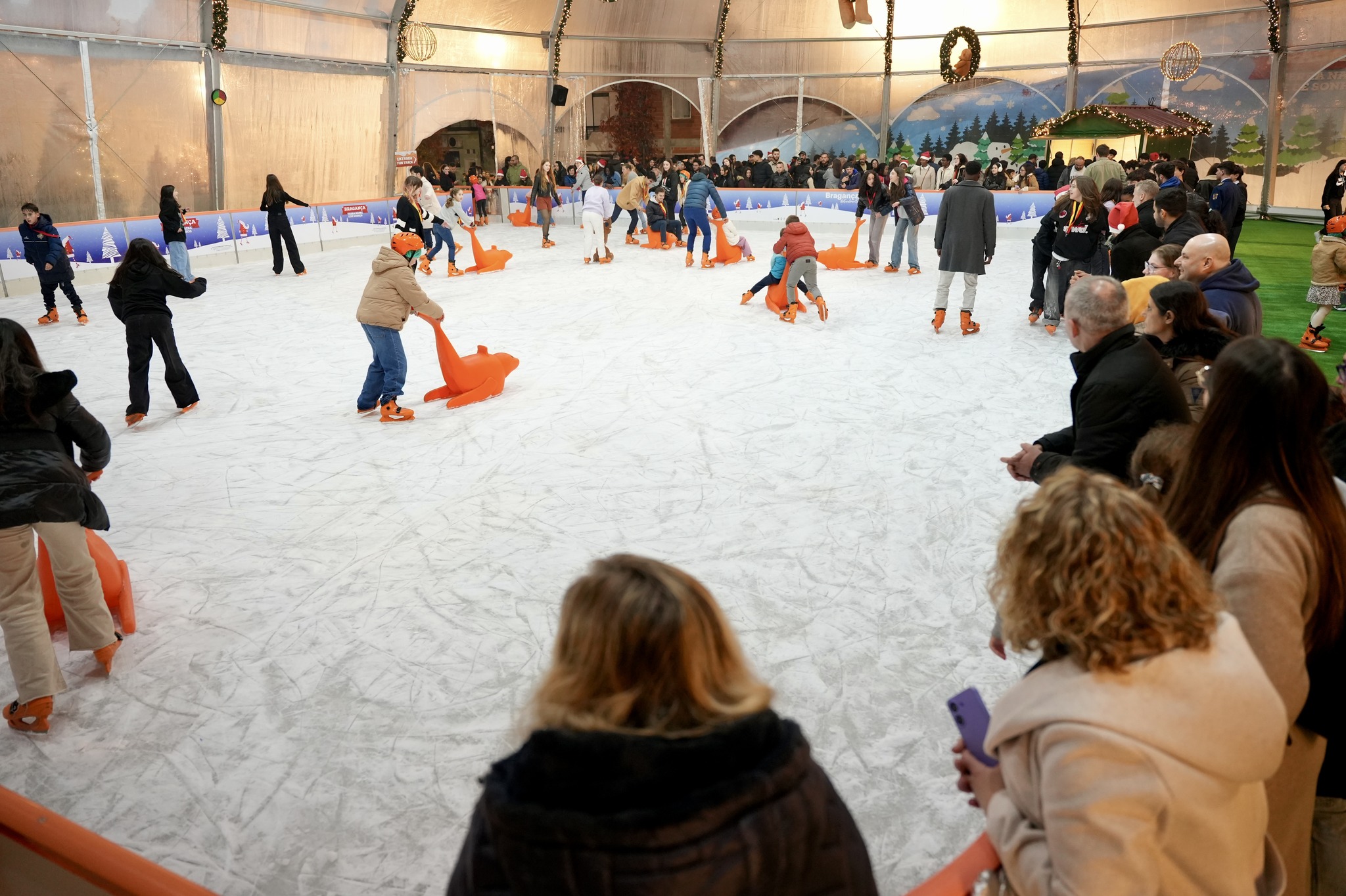 Bilheteira da pista de gelo da Terra Natal e de Sonhos faturou mais 15% em relação a 2023