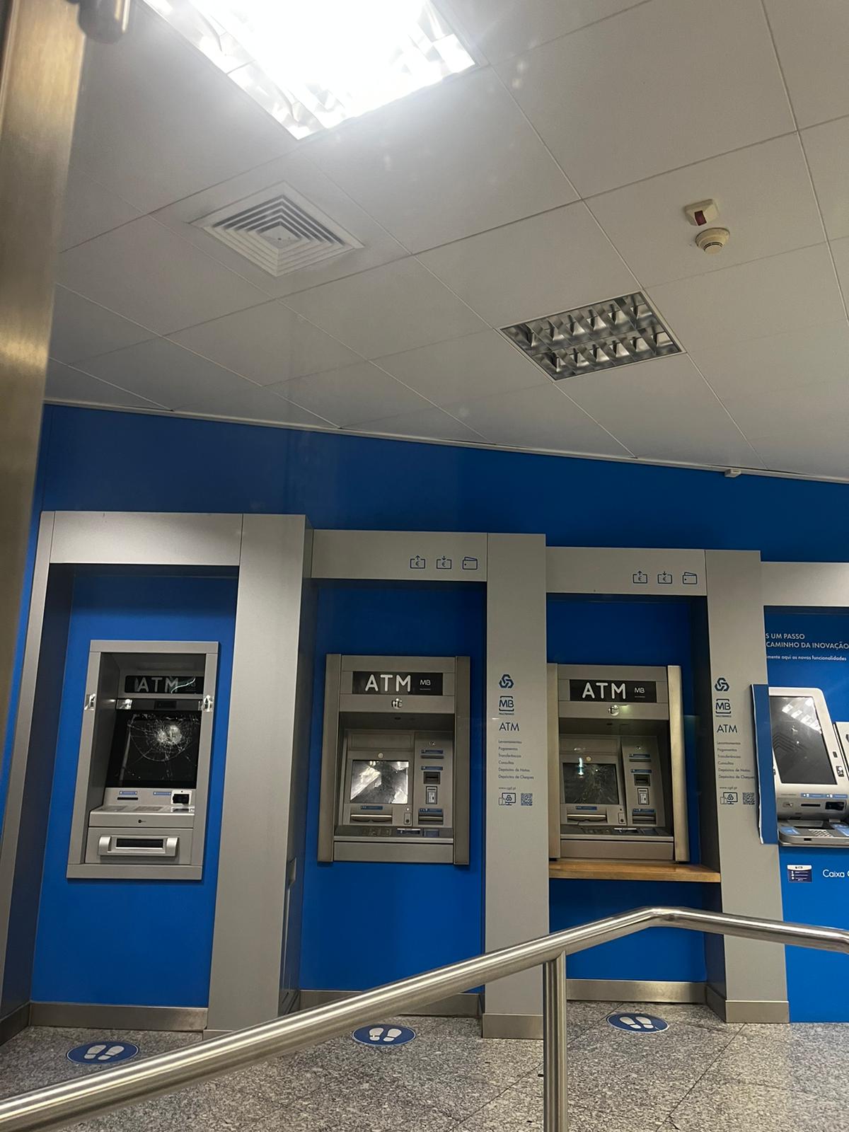 Destruídos 11 ATM’s em Mirandela