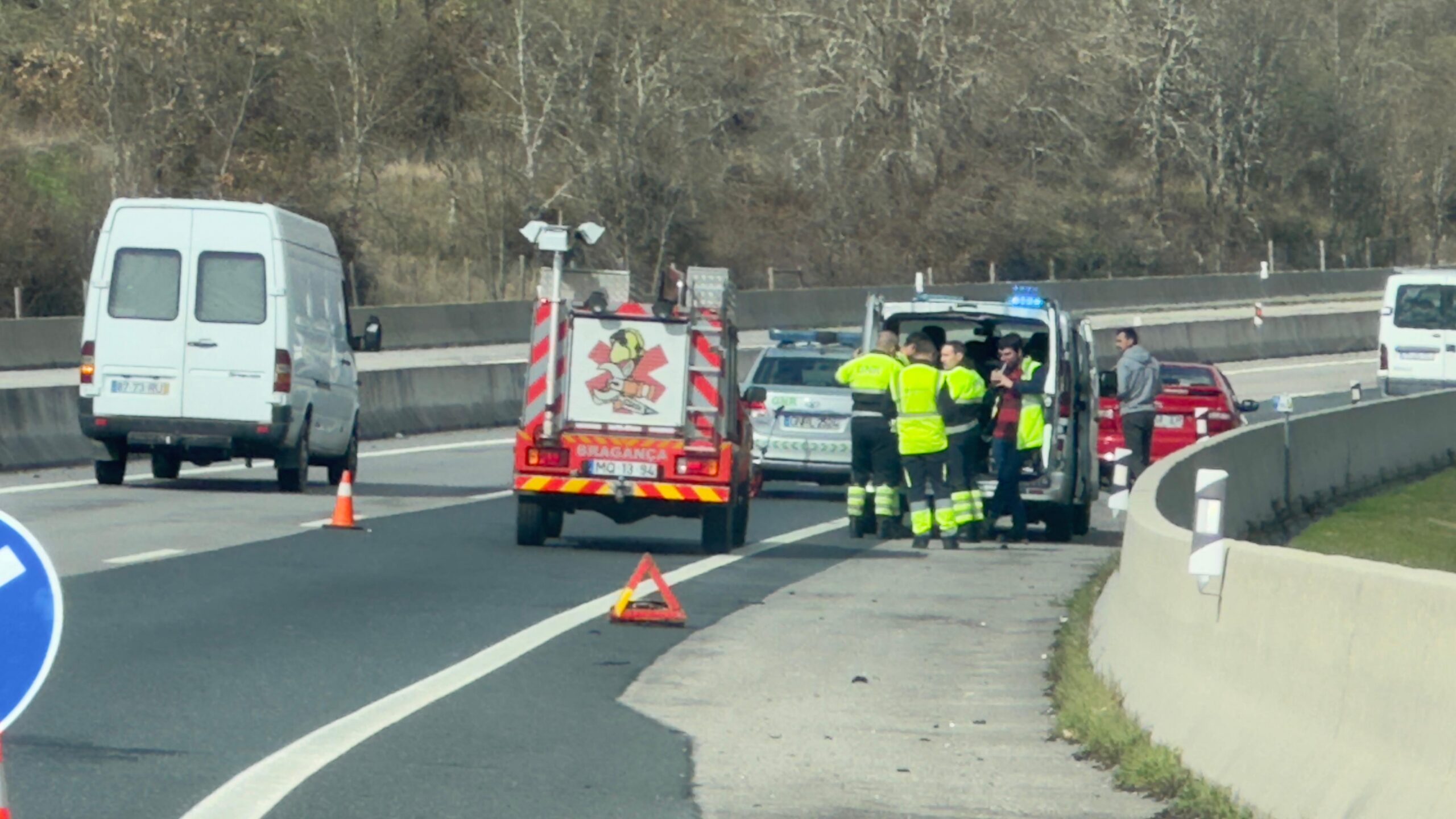Morreu jovem de 19 anos atropelado na A4