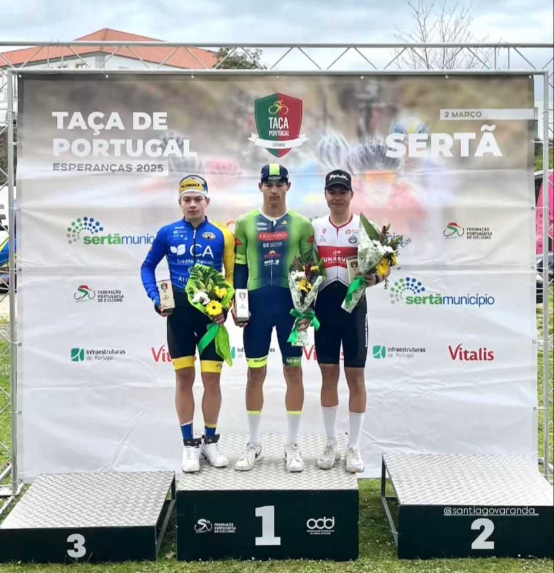 Ciclismo: Mogadourense Santiago Varanda conquista segundo lugar de juniores na Taça de Portugal de Esperanças