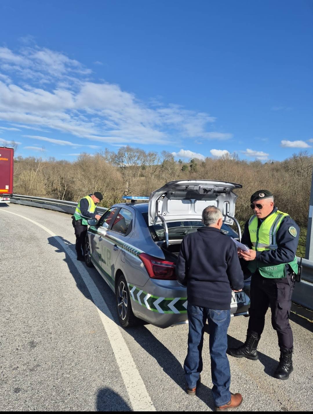 Operação Carnaval da GNR de Bragança termina com 26 acidentes e mais de 140 infrações