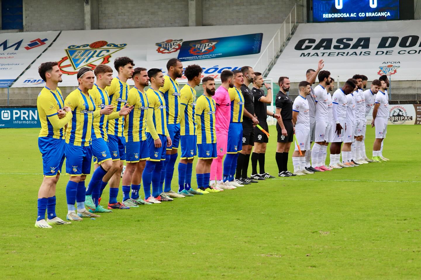 Futebol: GD Bragança empata no reduto do Rebordosa e deixa Paredes fugir