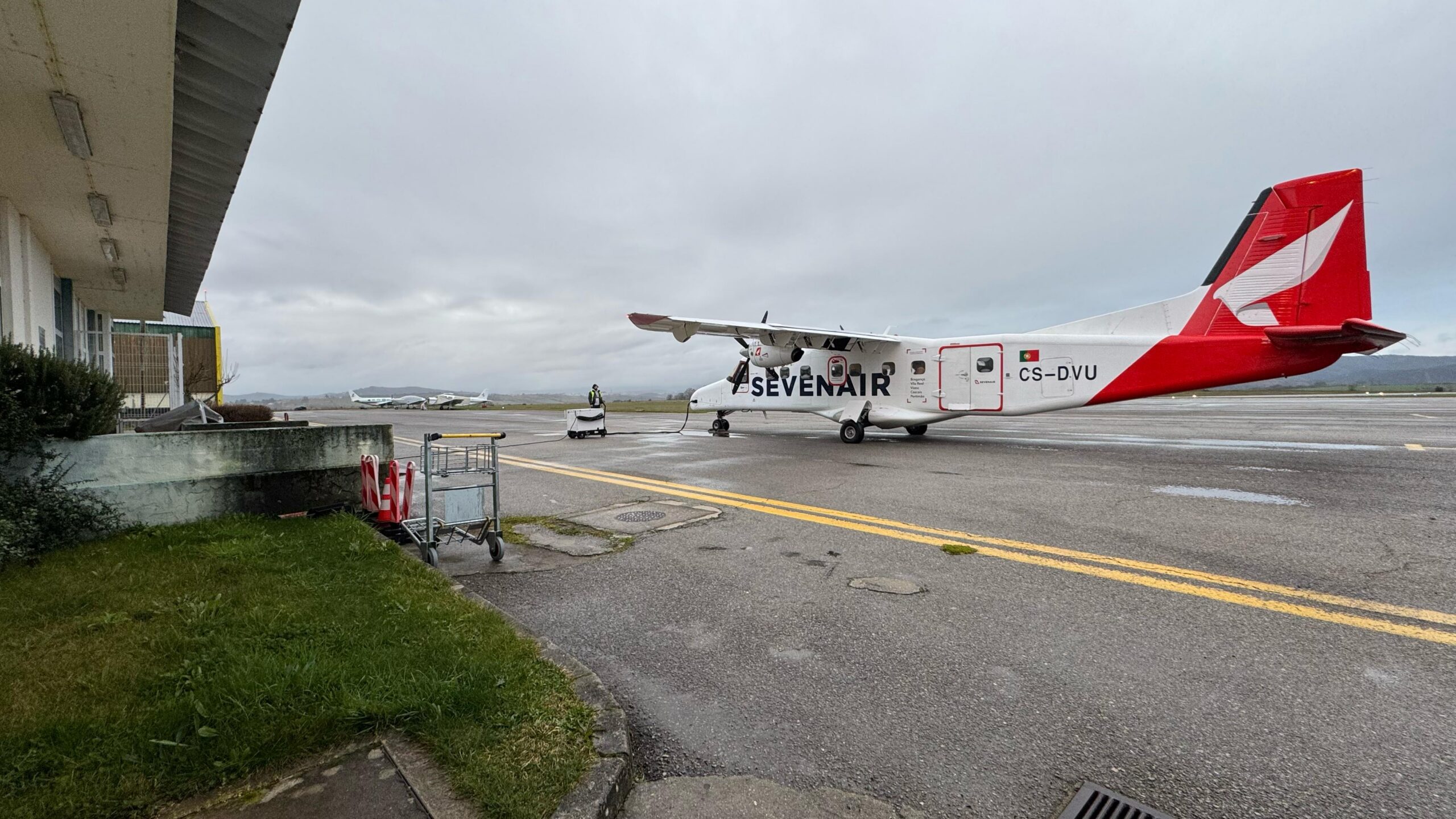 Avião voltou a estar operacional mas empresa municipal pediu troca de aeródromo