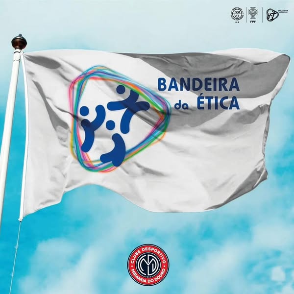 Clube Desportivo de Miranda do Douro recebe Bandeira da Ética pela primeira vez