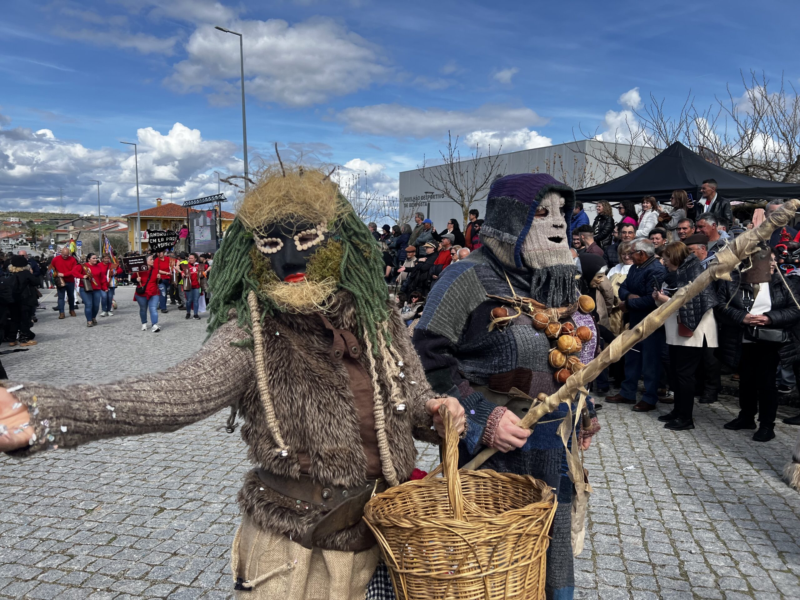 Bemposta recebeu mais de 70 grupos de mascarados no V Encontro de Rituais Ancestrais