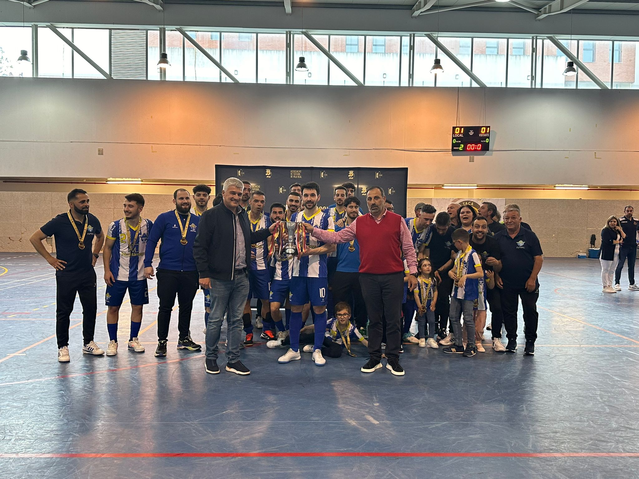 Juventude Pedras Salgadas vence GD Miranda do Douro e conquista Taça Transmontana de Futsal