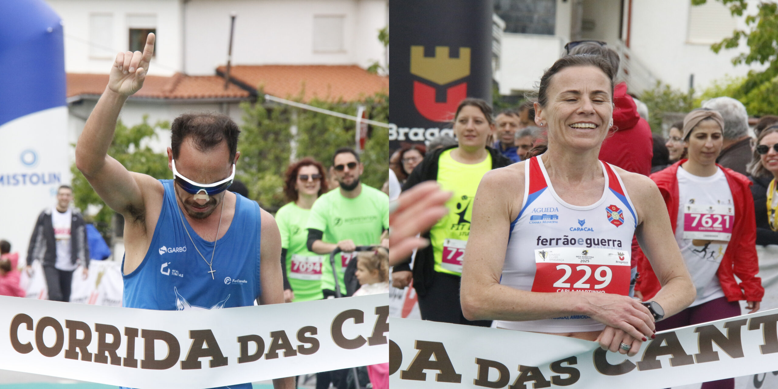 Luís Saraiva e Carla Martinho triunfam na IV Meia Maratona das Cantarinhas
