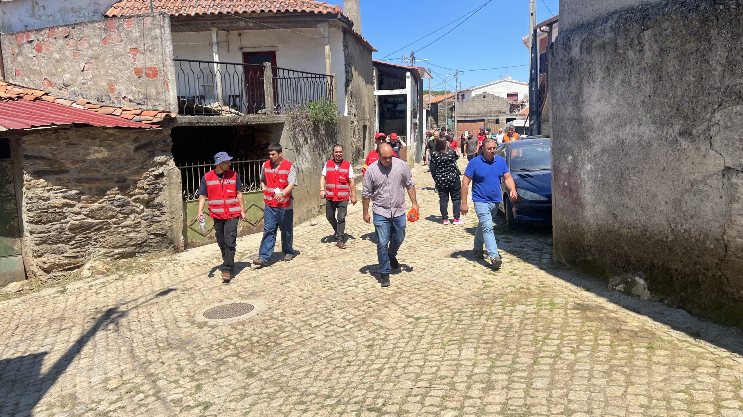 Aldeia de Moás aprendeu como se deve proceder numa situação de incêndio