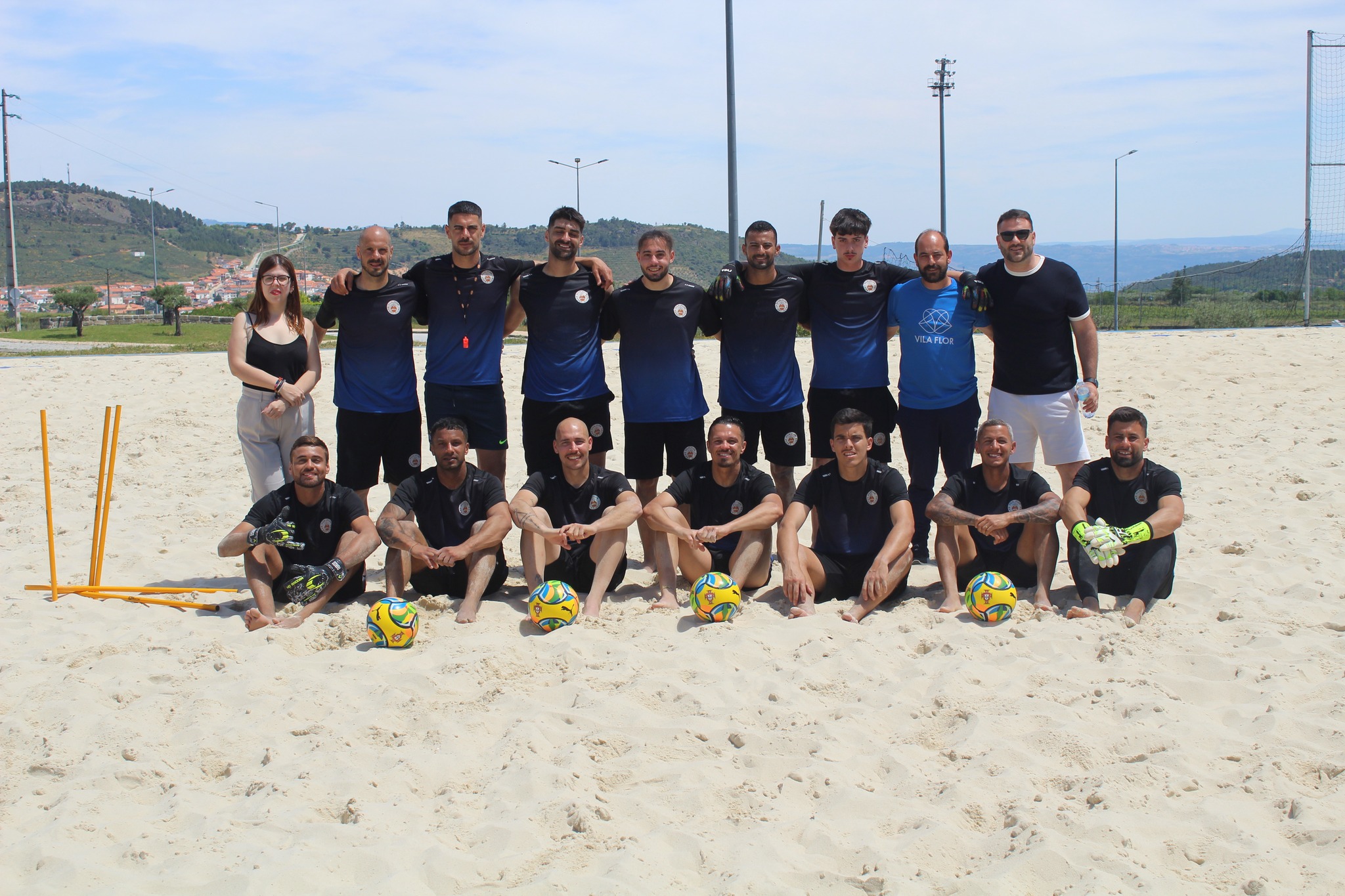 Vila Flor Sport Clube quer entrar a vencer no Campeonato de Elite de Futebol de Praia