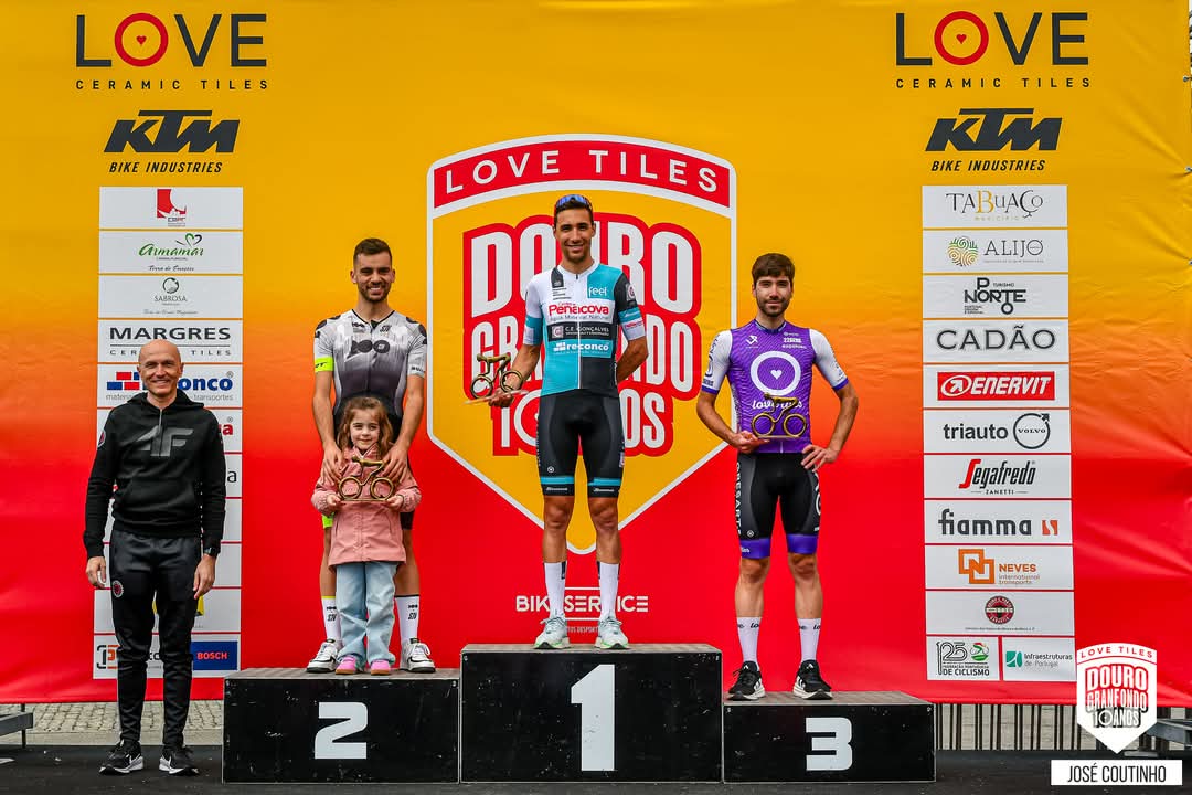 Ciclismo: Jorge Mariz vence em Elites Masculinos e fica em segundo da geral no Love Tiles Douro Granfondo