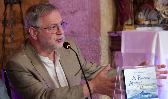 “A Princesa Arménia de Bragança” é o novo romance histórico do transmontano José Mário Leite