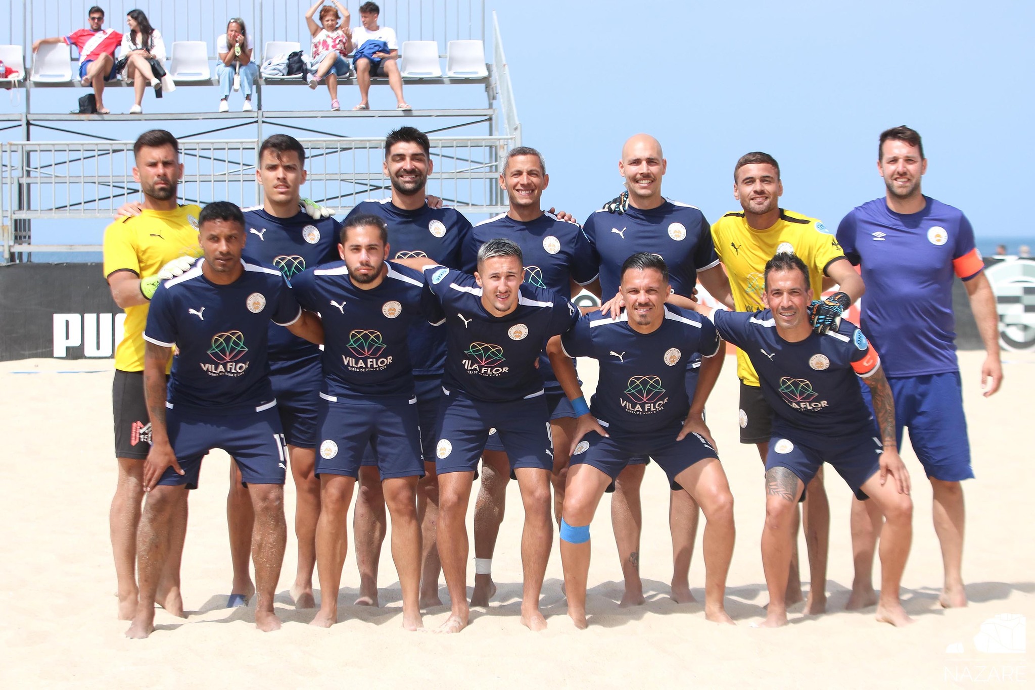 Futebol de Praia: Vila Flor SC enfrenta hoje os alemães do Real Münster na meia-final da Taça Europeia