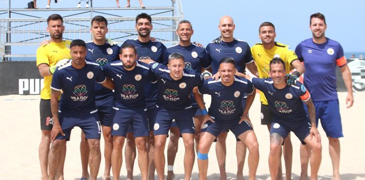 Futebol de Praia: Vila Flor Sport Clube agrega duas derrotas em jornada dupla do Campeonato de Elite
