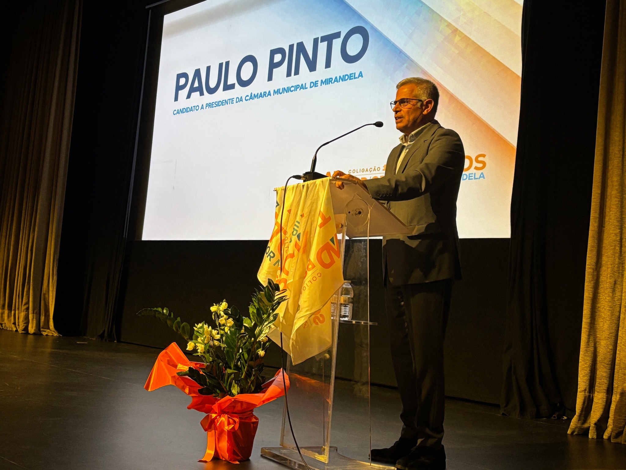 Paulo Pinto apresenta-se como solução para “recolocar Mirandela no mapa da centralidade regional e nacional” 