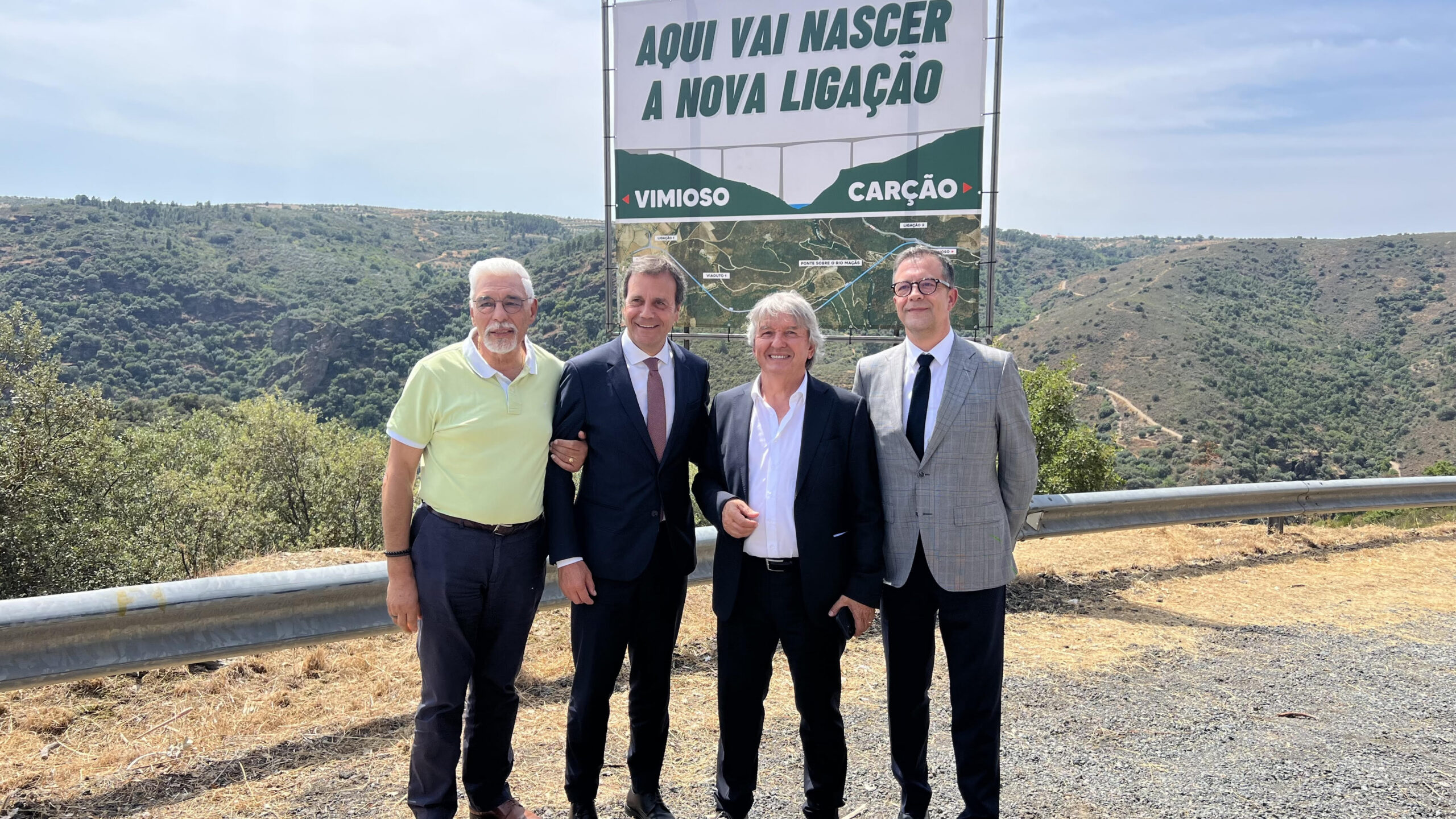 Estrada Vimioso-Carção pretende encurtar distâncias e aproximar pessoas