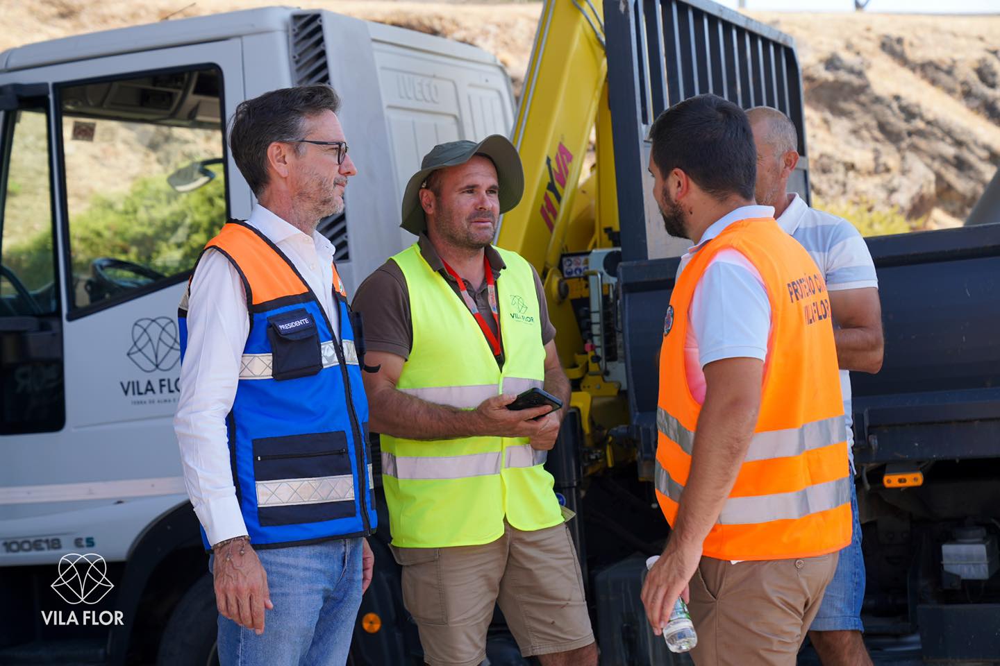 CAP reuniu com associações agrícolas em Vila Flor para avaliar prejuízos causados por incêndio