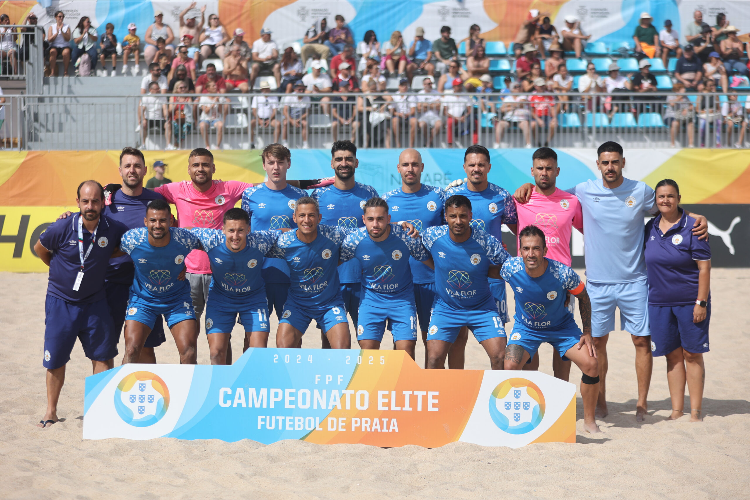 Futebol de Praia: Vila Flor SC termina Campeonato de Elite no terceiro lugar