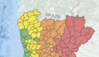 Todos os concelhos do distrito de Bragança sob risco muito elevado de risco de incêndio