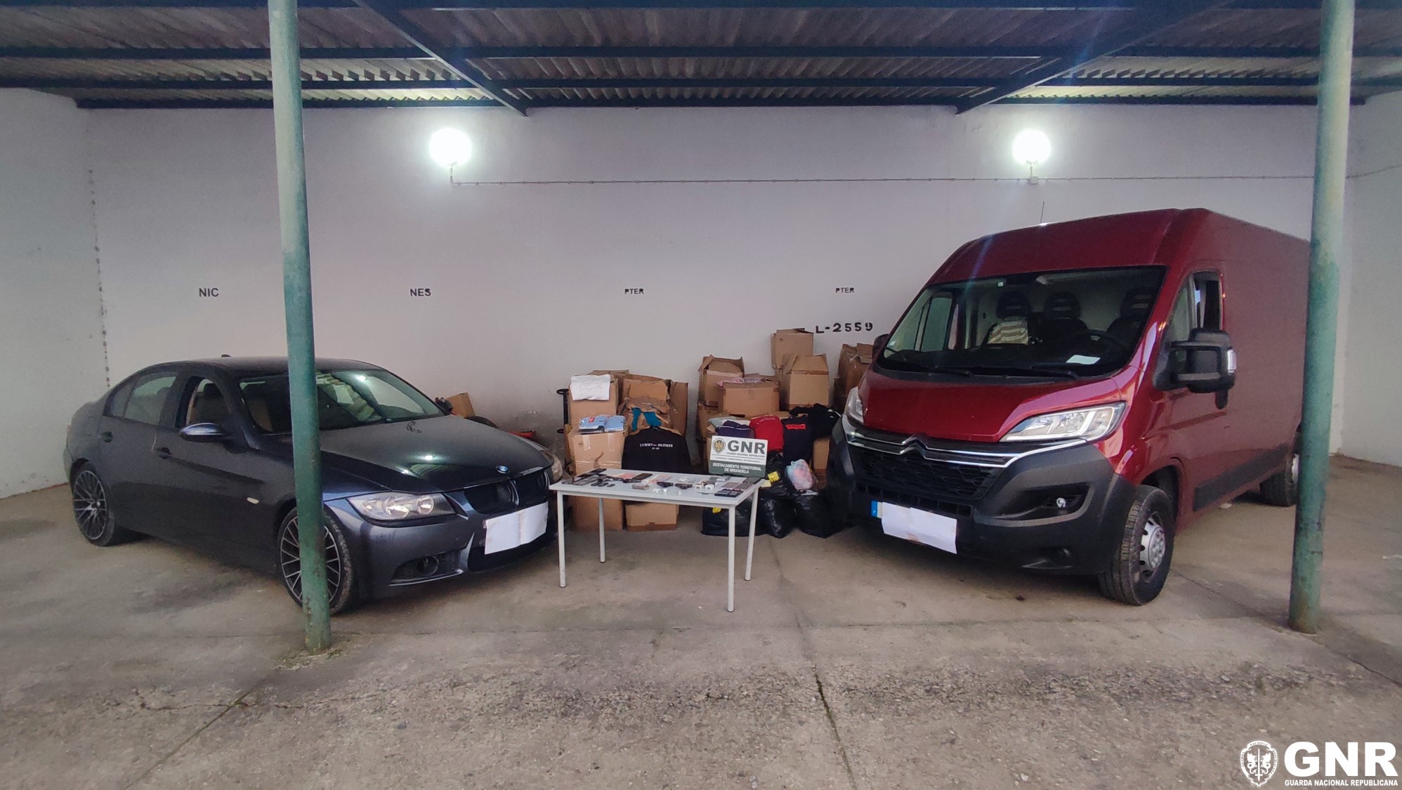 Prisão preventiva para quatro dos cinco detidos por tráfico de droga em Mirandela