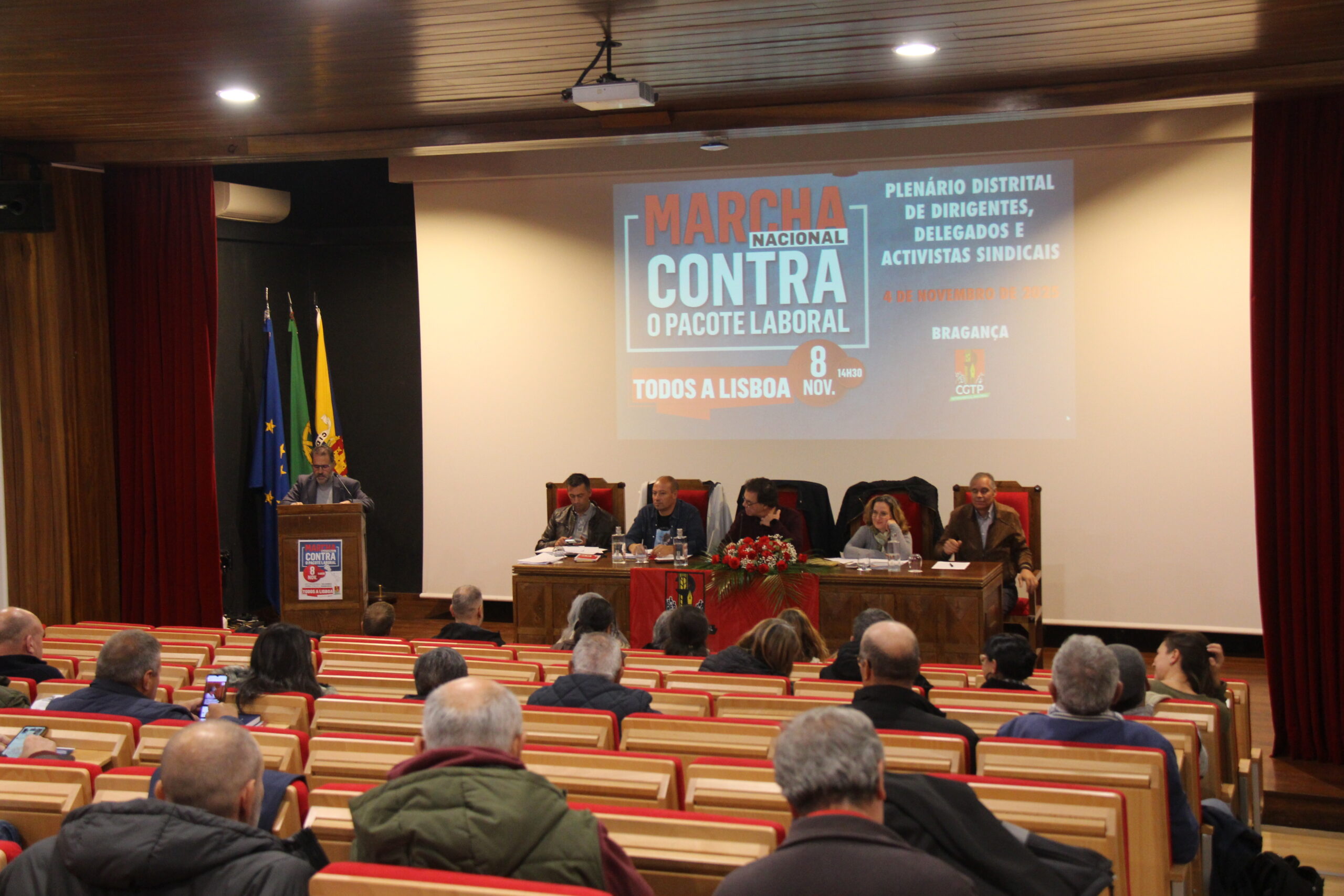 CGTP debate em Bragança pacote laboral que considera um retrocesso nos direitos dos trabalhadores