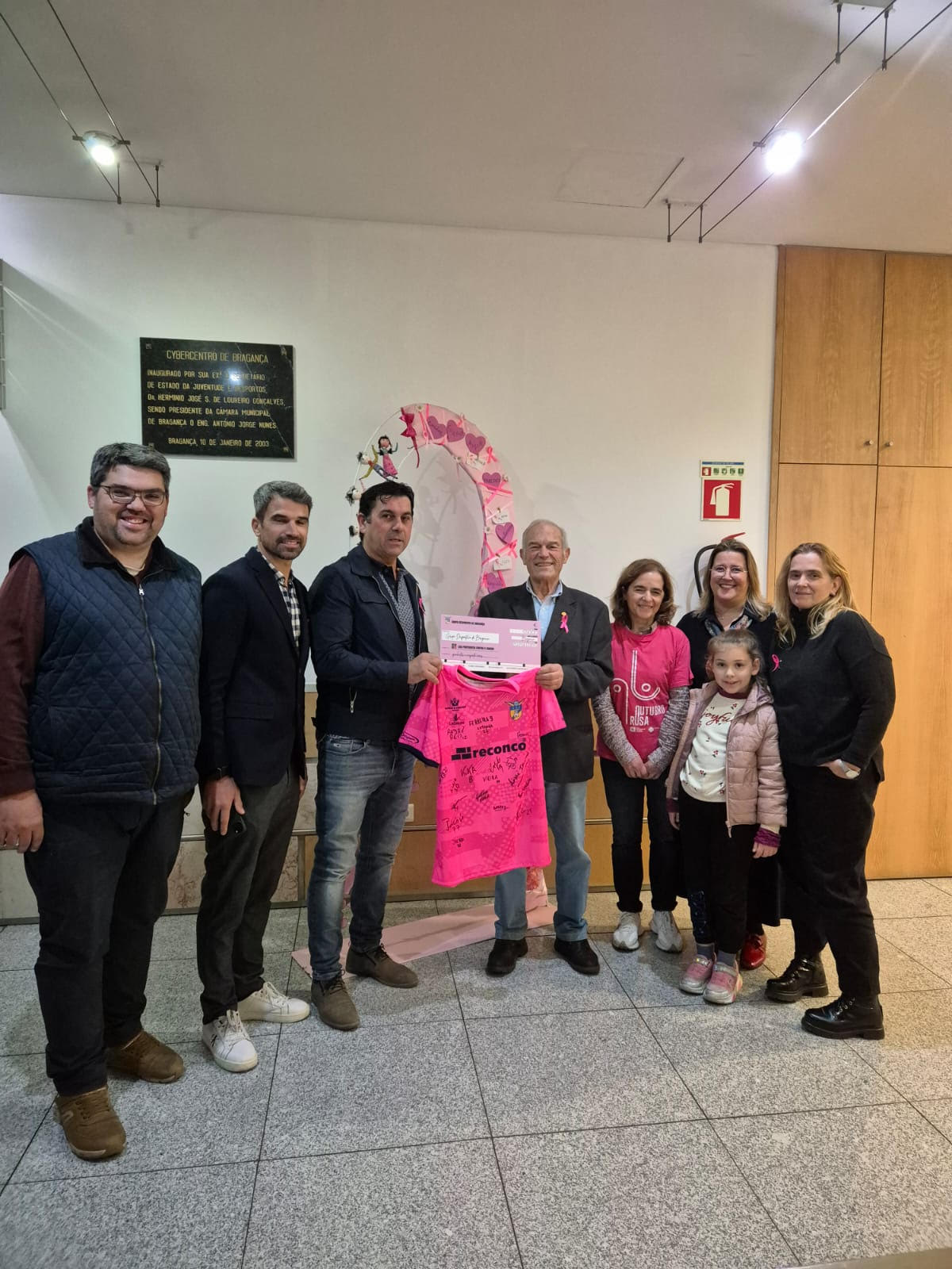 GDB angariou 550 euros em sorteio que reverteram para a Liga Portuguesa Contra o Cancro