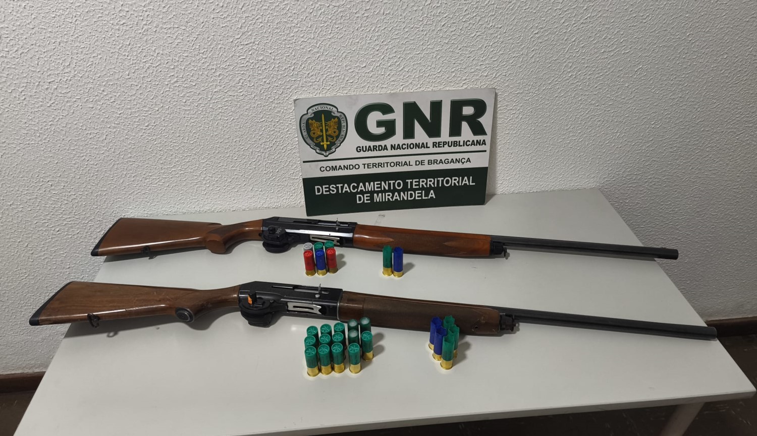 Dois homens detidos por caçarem em terrenos não cinegéticos em Vila Flor